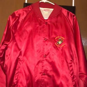 Red  United States Marine Crops jacket